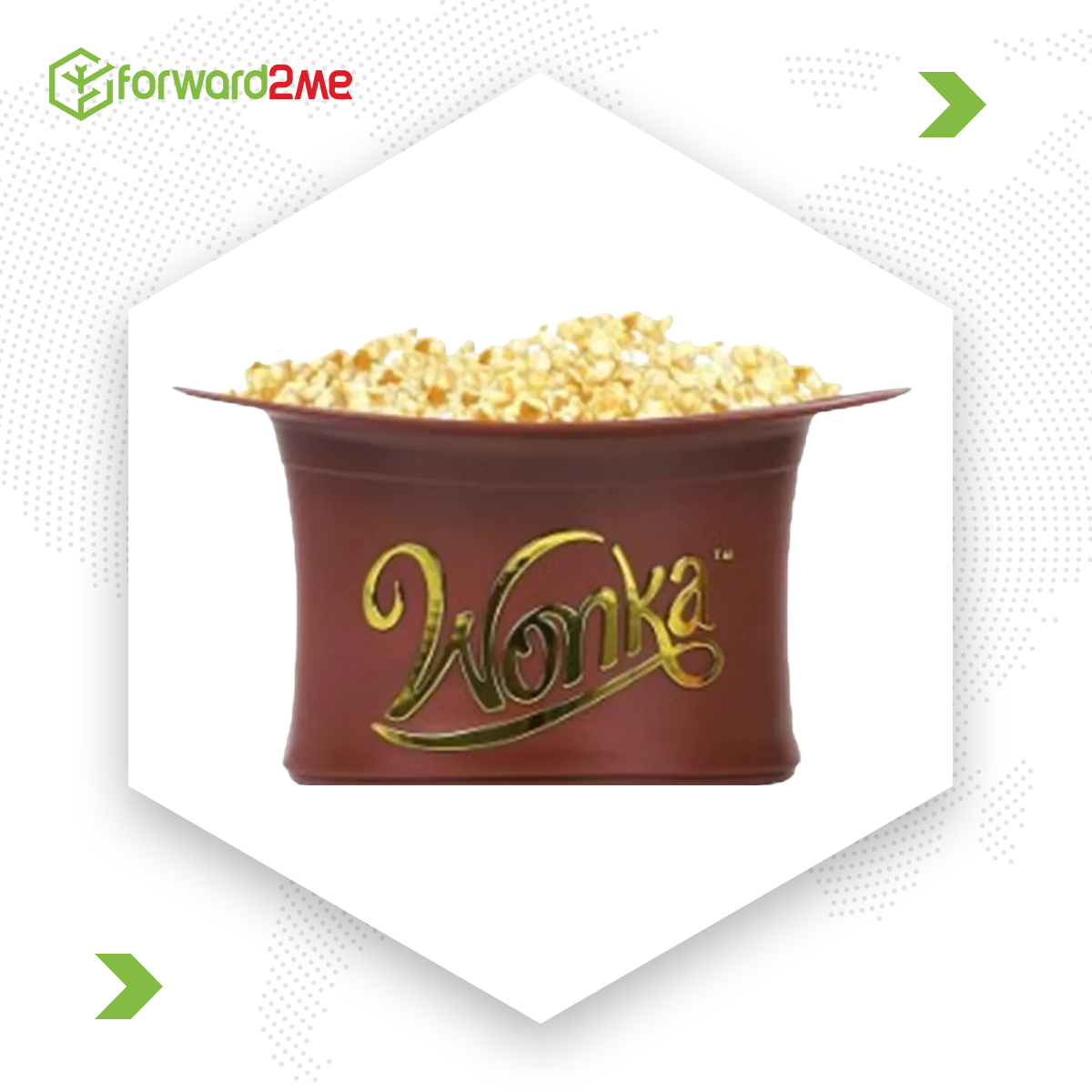 Wonka Chocolate Hat Popcorn Bucket